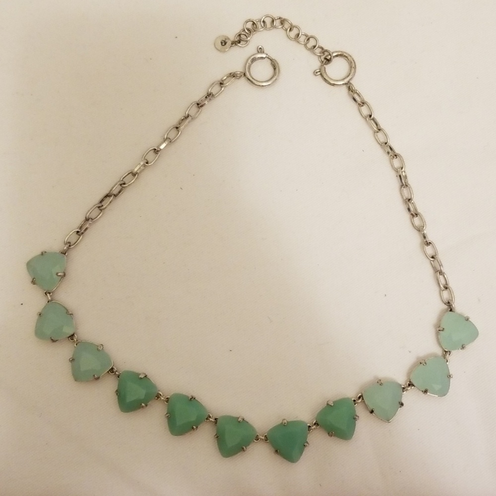 Stella & Dot aqua necklace